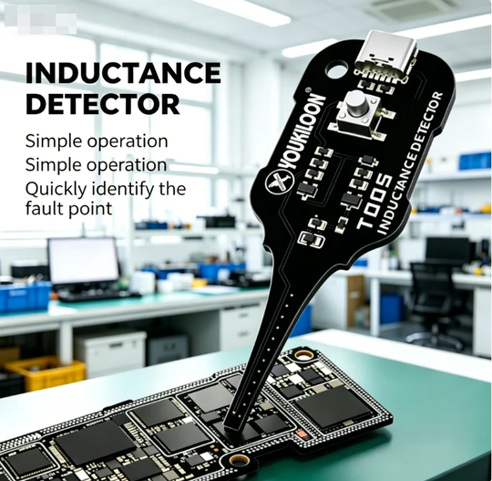 🥳2026 HOT SALE🥳💞50K+ SOLD!💡⚙️In-Circuit Inductor Tester – One-button simplicity, clear indicator. Non-contact, rapid diagnosis. A must-have for electronics repair. 📟🕊️