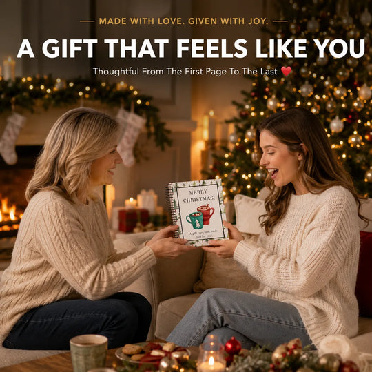 🔥🎁50% OFF!!!-Ready for Christmas!🎅Christmas Gift Card Booklet -👍DIY Spiral-Bound Christmas Gift Card Holder Book