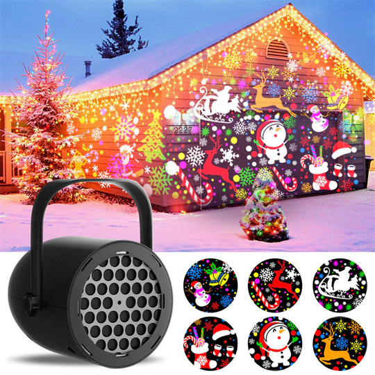 🔥Hot Sale Offers-16-Pattern USB Christmas Projector Light