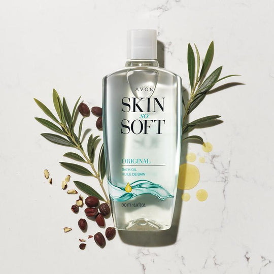2-PACK BONUS SIZE Skin So Soft Original Bath Oil Bundle