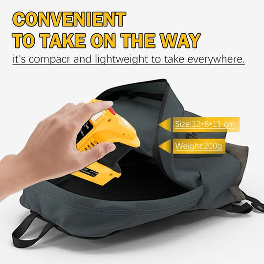 ⚡Compact DC to AC Inverter - Suitable For Cars, Motorhomes, Outdoor