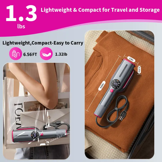 Dr.Flash Garment Steamer for Clothes, Portable Travel Clothing Steamer Iron