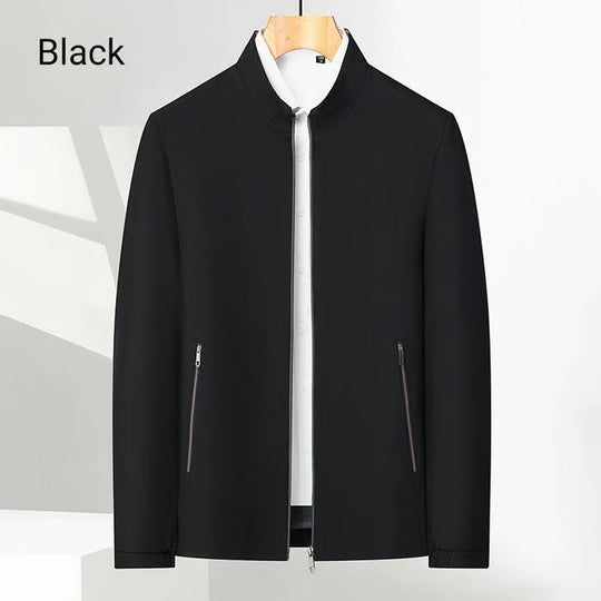 🔥Hot Sale 50% OFF🔥👑Fliwos® Men's Standing Collar Zipper Casual Jacket