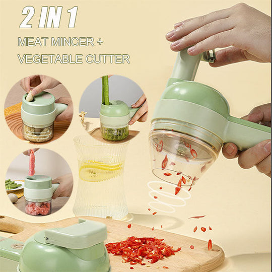 Wireless Food Processor – Cordless, one-touch chop. Perfect for arthritic hands. Kitchen prep made easy⚡🥗