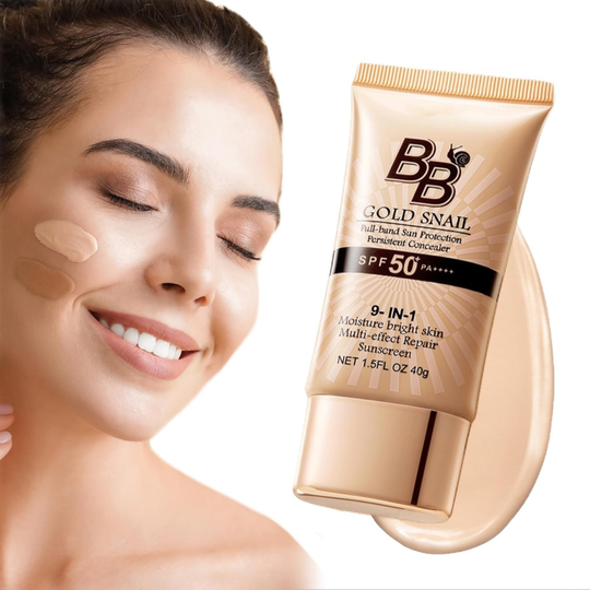 High-coverage waterproof snail BB cream