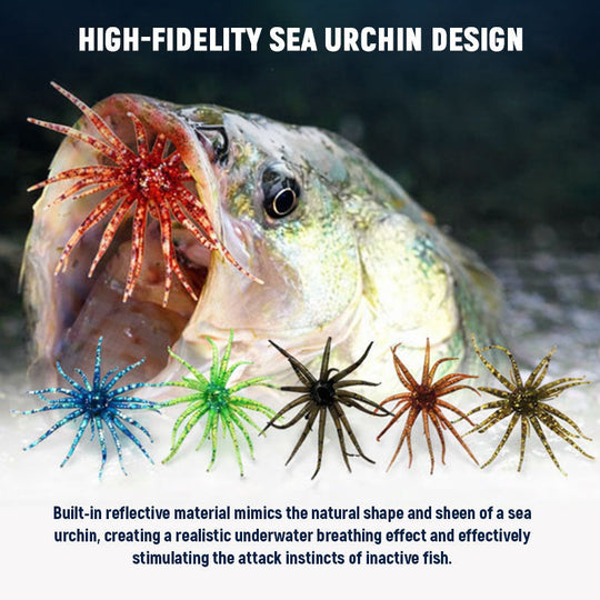 ✨Limited 40% Discount🐟 Bionic Sea Urchin Soft Lure