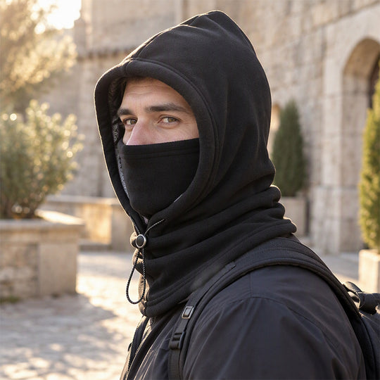 Thermal Balaclava Face Mask with Drawstring