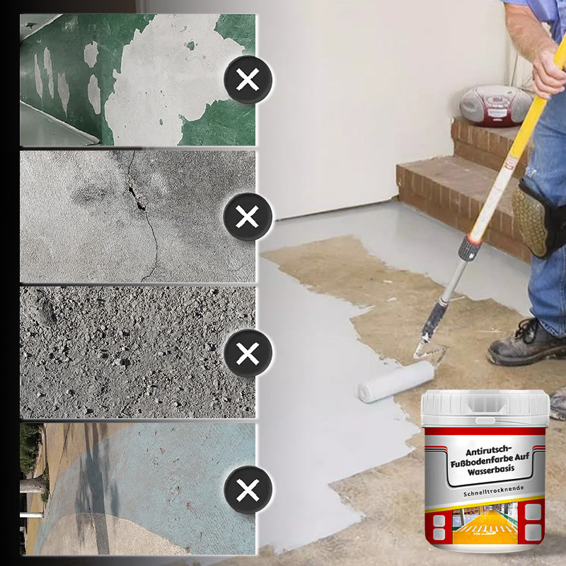 Quick-Dry Anti-Slip Water-Based Floor Paint