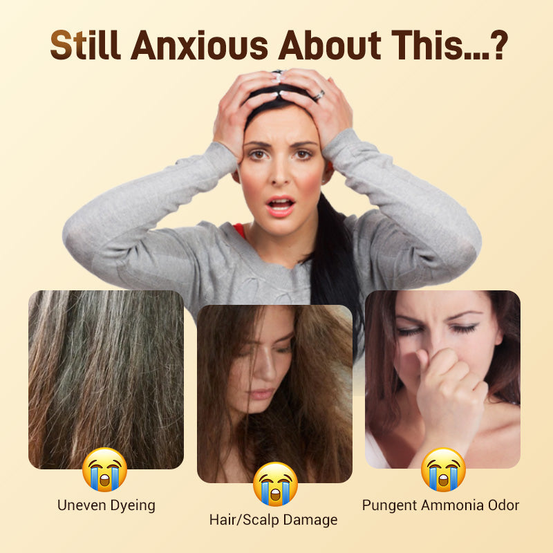 🖤Black Friday Sale:50% OFF🖤Pure Natural Plant Extract💥Nurturing Herbal Hair Color