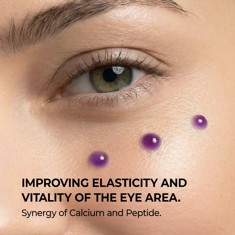 Calcium Bonding Eye Cream formulated for Sunken Under-Eyes, Sagging Eye Bags, and Fine Lines