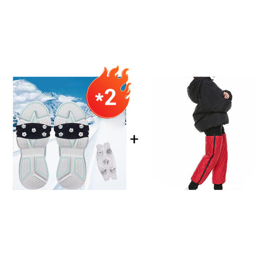 🖤Black Friday Sale:50% OFF🖤Universal 5-Tooth Ice Cleats for Shoes & Boots