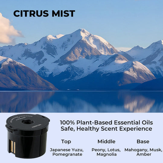 ☁️2025 Cloud Mist Car Diffuser - Auto On/Off with 30-Day USB-C Battery & 1 Refill = 1 Year Freshness