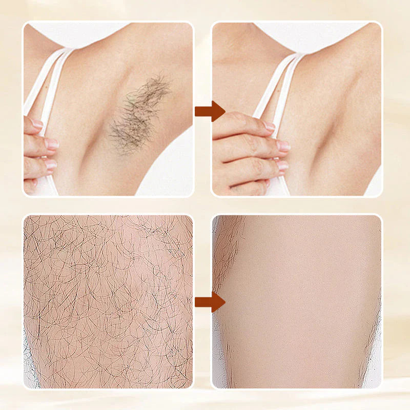 Multipurpose, aromatic hair removal cream with a gentle formula