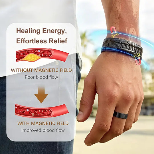 Limited-time offer - Copper Magnetic Bracelet- Relieve Fatigue And Promote Blood Circulation