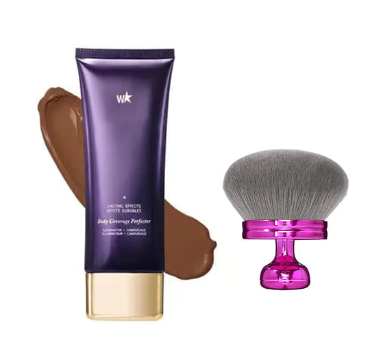 💜Free brushes💜Body Coverage Perfector – Waterproof, Lightweight & Flawless Body Makeup
