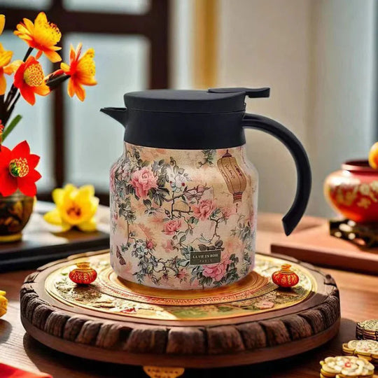 💥Jualan Panas🌿1000ml Teko Bertebat Vakum dengan Penapis