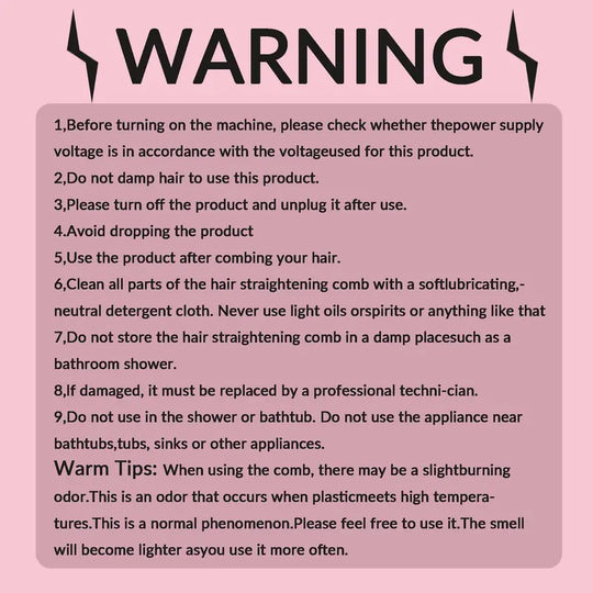 4 in 1 Hair Dryer Straightener, Multi-use Hair Dryer Brush with Aluminum Tube Comb Head, Lightweight Design Hot Air Comb for Home & Salon Use, Electric Curler, Curly Iron, Hair Curling Iron