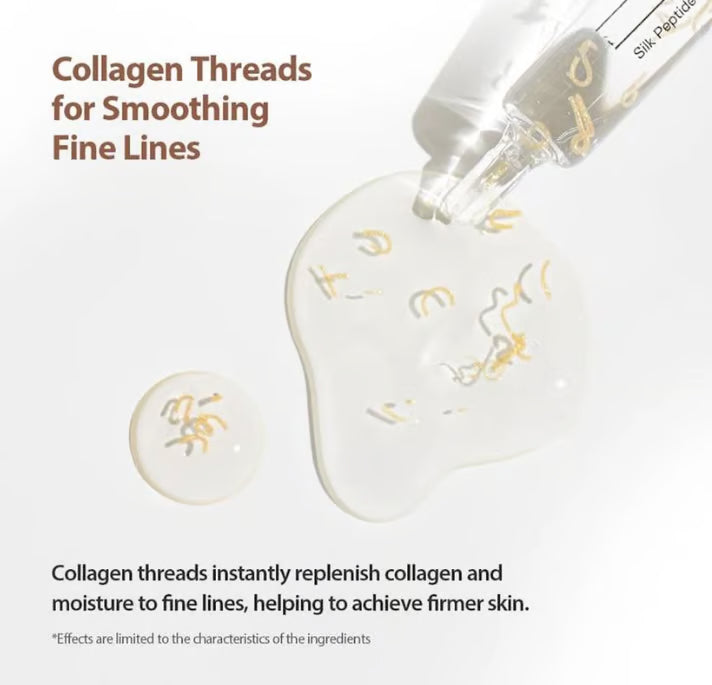 ✨Silk Lifting Peptide Ampoule: Korean Anti-Aging Serum for Wrinkle Care & Plumping