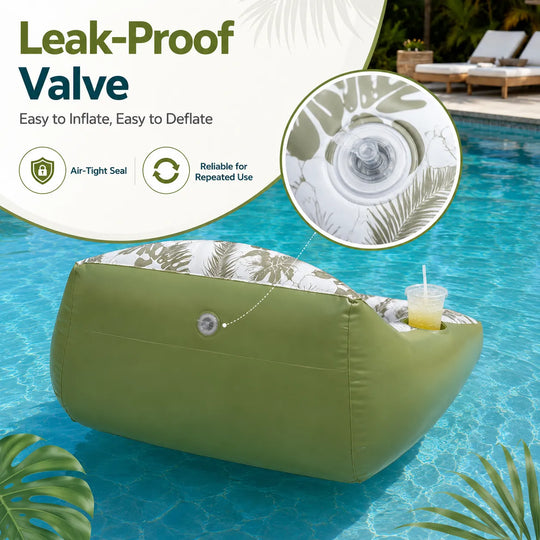 🛋️ 3-in-1 Inflatable Pool Lounge Chair🌊