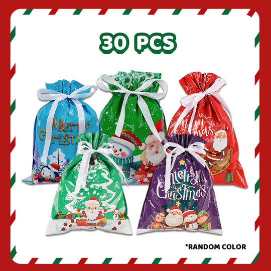 🎅🎁Beg Hadiah Krismas Terbaik Dunia Dengan Tali Serut