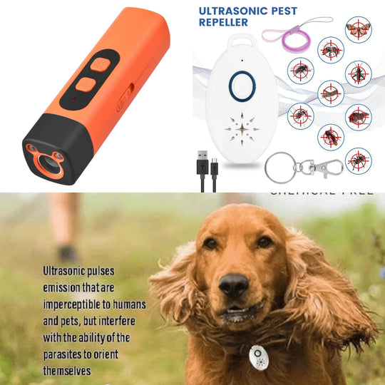 🖤2026 New Year · 40% OFF🖤Ultra-secure-Ultrasonic Dog Bark Deterrent Device – Humane & Effective Dog Repeller