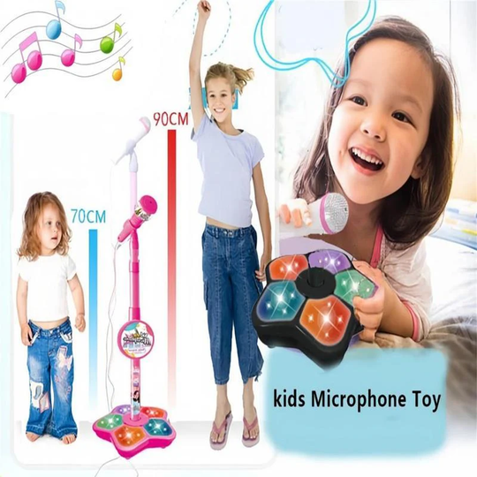 🎅 Christmas Hot Sale 50% Discount 🎁 Microphone Toy, Karaoke Machine with Lights 🎤