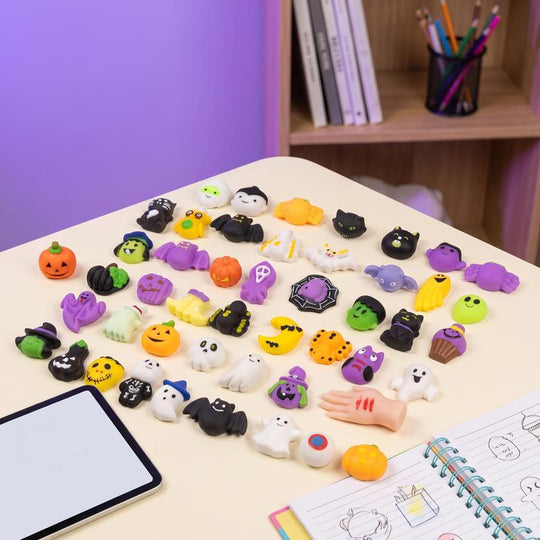 🎃 40% OFF! Halloween Squishy Toy Set🪄Washable & Reusable🧹Party Favors & Trick-or-Treat 👻