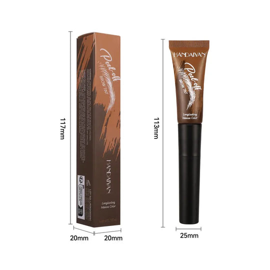 🏆Buy 1 Get 1 Free🔥50K+ SOLD!🎁Waterproof Brow Tint – Peel‑off, easy apply. Covers greys, shapes perfectly. A brow game changer!
