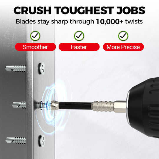💥49% OFF💥🔨High-Magnetic Screwdriver Drill Bit Set