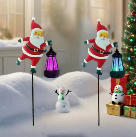 🎅Christmas Hot Sale 50%OFF!✨Christmas Solar Kettle Light & Lantern Garden Decor Collection
