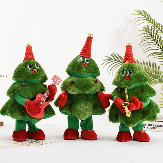 🎅Early Xmas Sales - 50% OFF🎄🎵Singing & Dancing Christmas Tree Toy🎸🎷