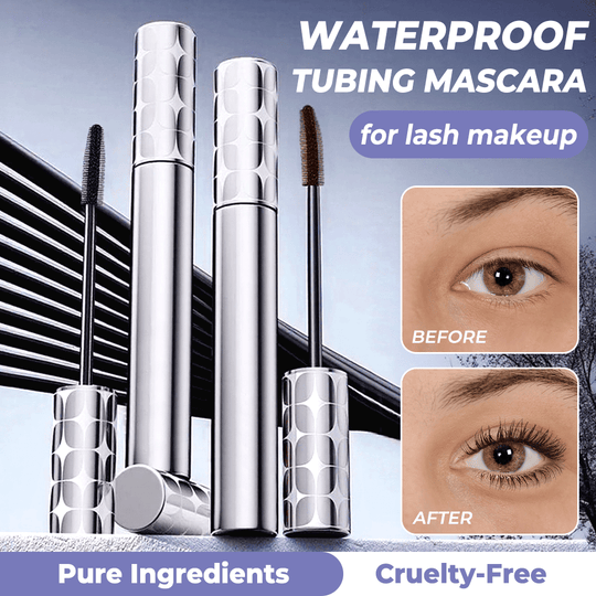 🥳🥳BUY 1 GET 1 FREE:￡8.99!!💞50K+ SOLD!👁️✨✨ Waterproof Fiber Mascara - Intense Length & Curl with Enriched Fibers for Clump-Free Volume All Day 🌟💖💃