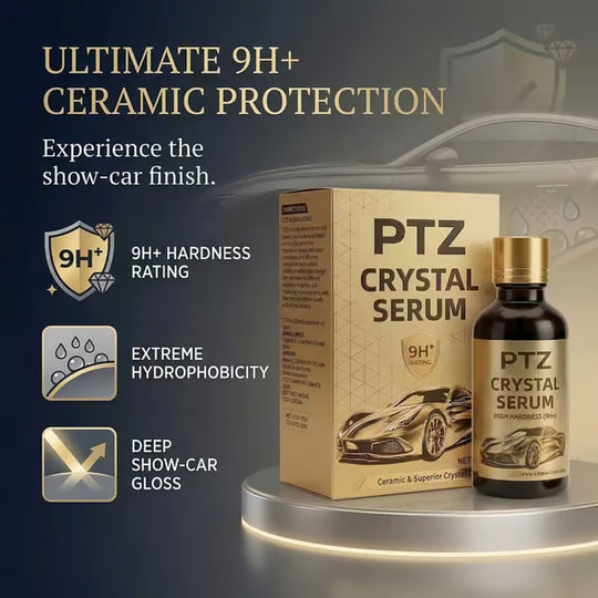 Crystal Serum – 9h Professional Ceramic Coating For Car Paint, Gloss & Protection