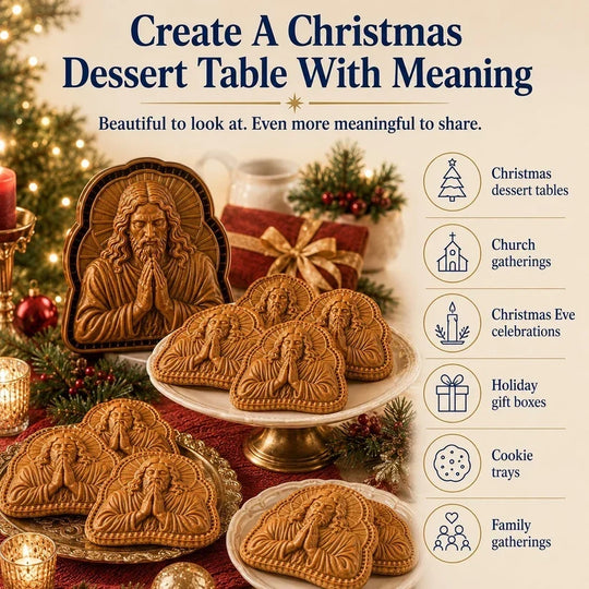 🔥HOT SALE 49% OFF🥧✨ Faith & Nativity Christmas Mini Pie Mold Collection