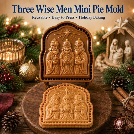 🔥HOT SALE 49% OFF🥧✨ Faith & Nativity Christmas Mini Pie Mold Collection