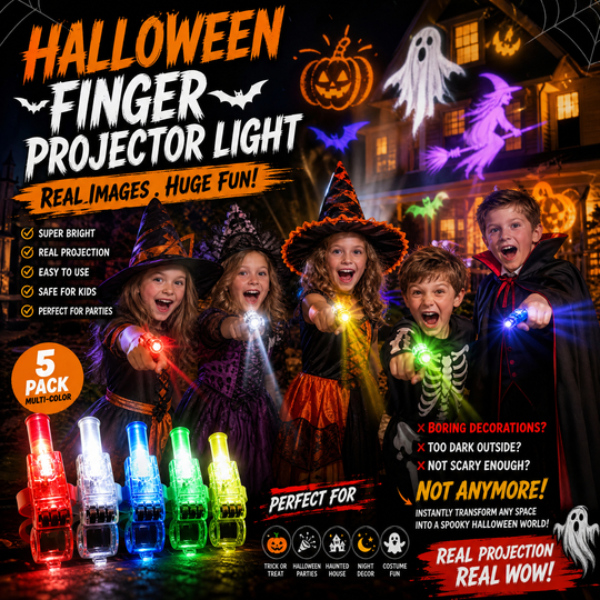 🥳2026 HOT SALE🥳💞50K+ SOLD! 🎉💡Mini Colorful LED Finger Lights – Bright multi‑color glow, one‑touch on/off. Soft elastic band fits comfortably – from £6.99 – perfect for parties, concerts & kids’ play! 🎶✨
