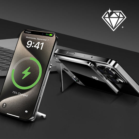 15W power bank – magnetic, slim, charges 3 devices at once!