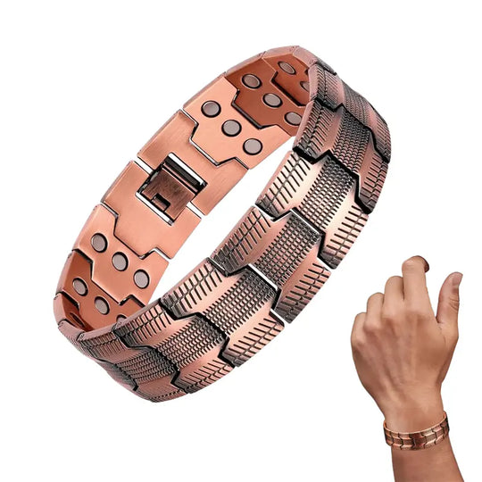 Limited-time offer - Copper Magnetic Bracelet- Relieve Fatigue And Promote Blood Circulation