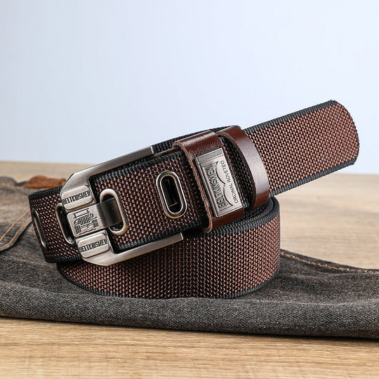 🔥LAST DAY SALE £9.99!!⚡50K+ SOLD!⏰Unisex Minimalist Buckle-Free Easy Adjustable Belt