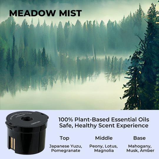 ☁️2025 Cloud Mist Car Diffuser - Auto On/Off with 30-Day USB-C Battery & 1 Refill = 1 Year Freshness