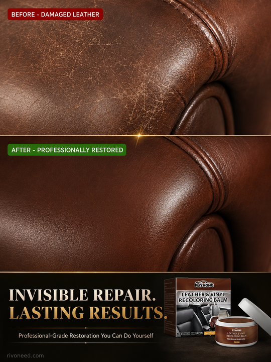 Buy 2 Get 1 Free🏆Leather Repair Paste – Fills scratches & scuffs, restores texture. Available in multiple colours. Save your favourite sofa!
