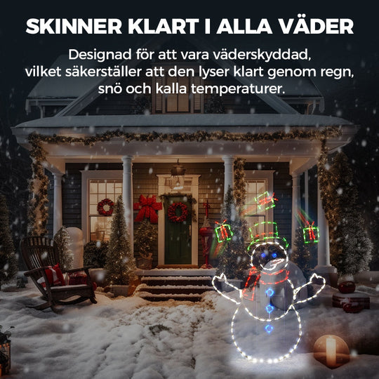 🎅Tawaran Krismas - DISKAUN 49%.🔥Cahaya Bola salji Animasi yang suka bermain