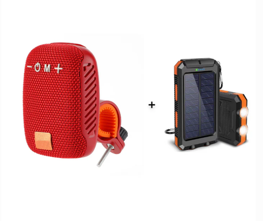 ‍♂ Waterproof Bike Bluetooth Speaker – IPX5, TWS stereo, hands‑free calls. Secure mount, 70m range. Ride with beats!