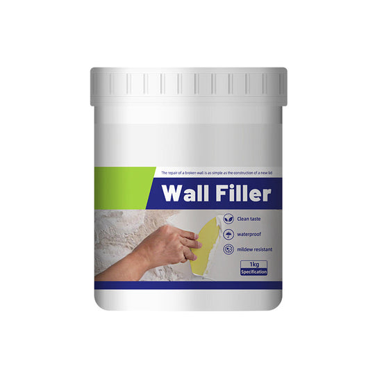 🛠️ Waterproof and mould-resistant wall repair putty💧free brush! 🖌️ ✨ Quick and clean home wall repairs! 🏡