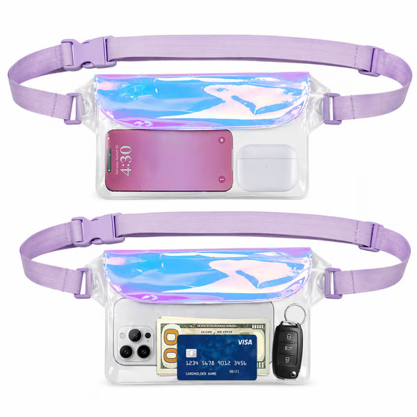 🌊 Clear Waterproof Fanny Pack Secure, and Ready for All Your Water Activities