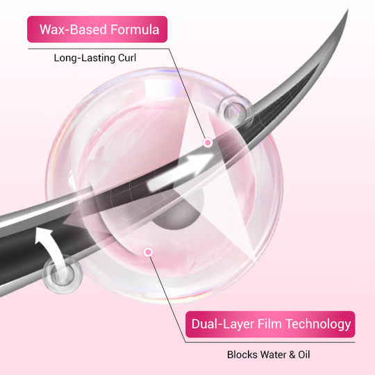 Double-Ended Waterproof Lengthening & Curling Mascara