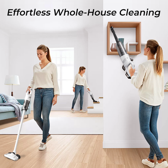 💥Handheld Cordless Vacuum Cleaner - 15KPA Strong Suction & 30 Mins Runtime for Quick Car & Home Cleaning 🏠🚗