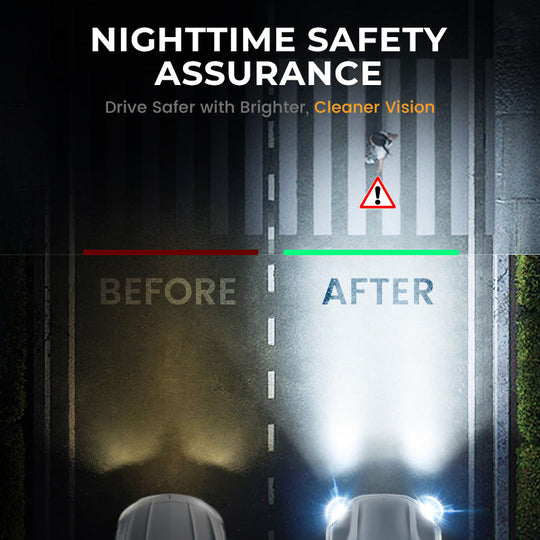 🚛🔥🚘Automotive Headlamp Restoration Fluid Kit