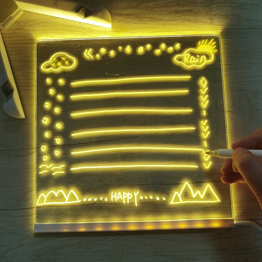 🏠 LIMITED-TIME 40% OFF! ✨LED Note BoardBuy 1 Get 7 Colour Pens For Free