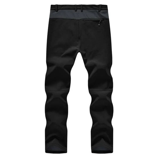 🏆LAST DAY SALE 50% OFF!!🔥Men's Waterproof Winter Trousers with Fleece Lining Cargo Pants